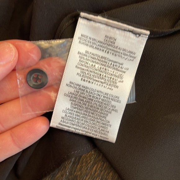 BCBGeneration Black Tank Top Size Medium - Picture 5 of 6